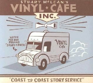 book cover of Vinyl Cafe Coast to Coast Story Service