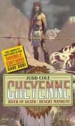 book cover of River of Death / Desert Manhunt