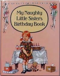 book cover of My Naughty Little Sister Birthday Book