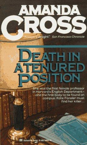book cover of Death in a Tenured Position