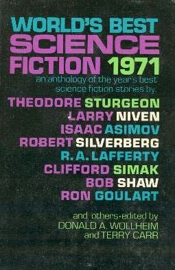 book cover of World\'s Best Science Fiction 1971
