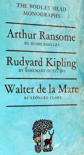 book cover of Arthur Ransome, Rudyard Kipling and Walter De La Mare