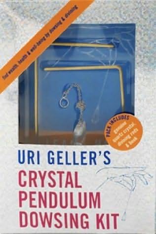 book cover of Uri Geller\'s Crystal Pendulum Dowsing Kit
